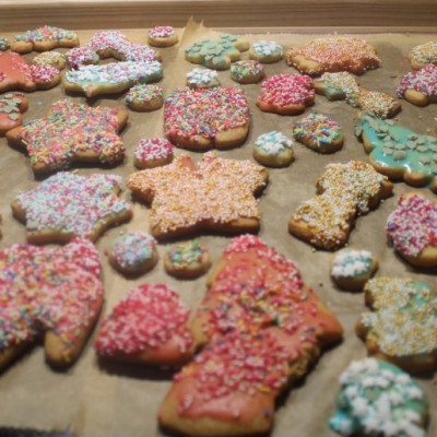 Verzierte Plätzchen