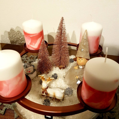 Kerzen bemalt Kerzen bemalt