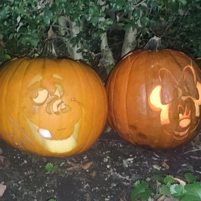 Halloweenkürbise Halloweenkürbise